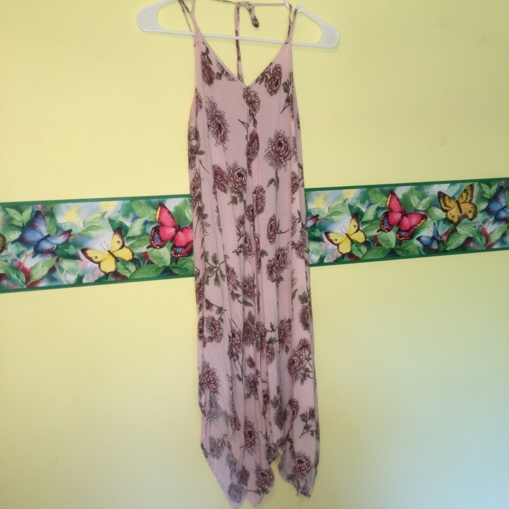Flowy floral dress